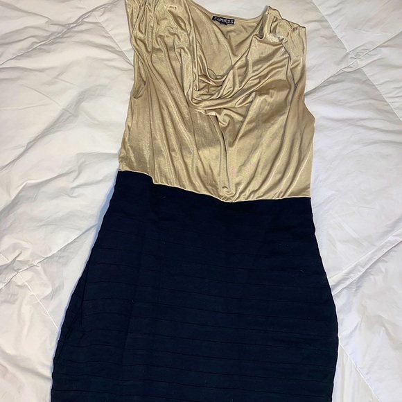 Gold Champagne Dress - Picture 1 of 4